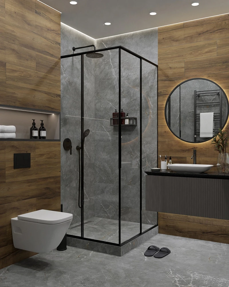 Керамогранит Primavera Taiga Wenge 20х120 см (WD104)