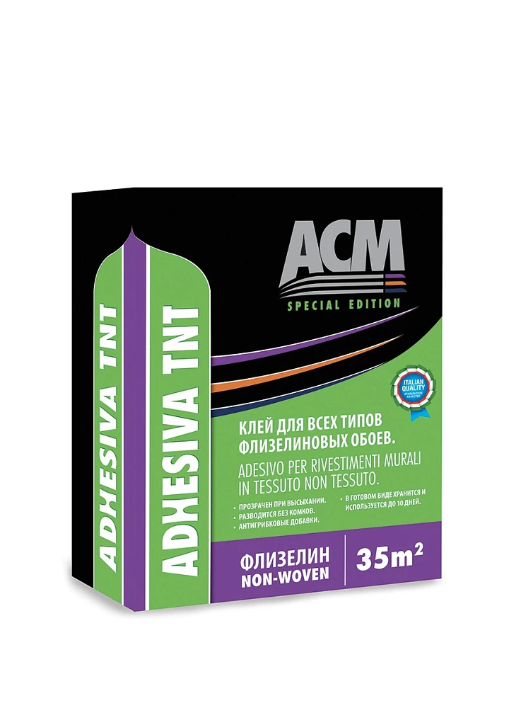 Клей ACM Adhesiva TNT для флизелиновых обоев 165 г